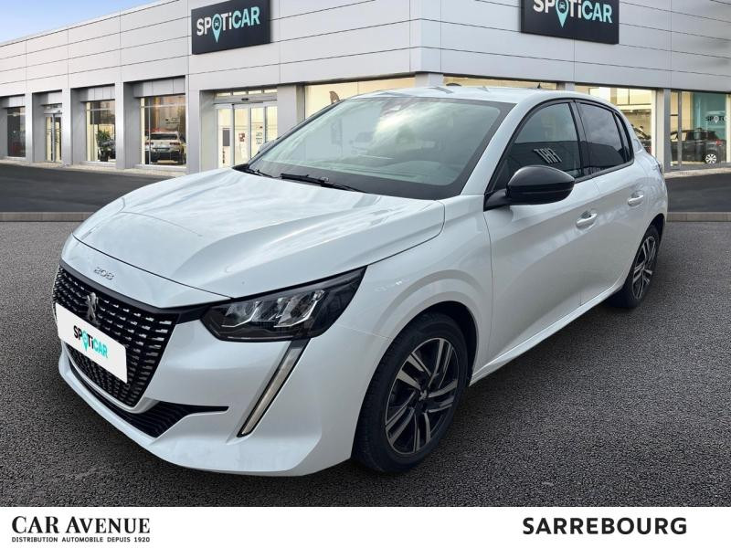 Occasion PEUGEOT 208 1.2 PureTech 100ch S&S Allure EAT8 2023 Blanc Banquise (O) 16590 € à Sarrebourg