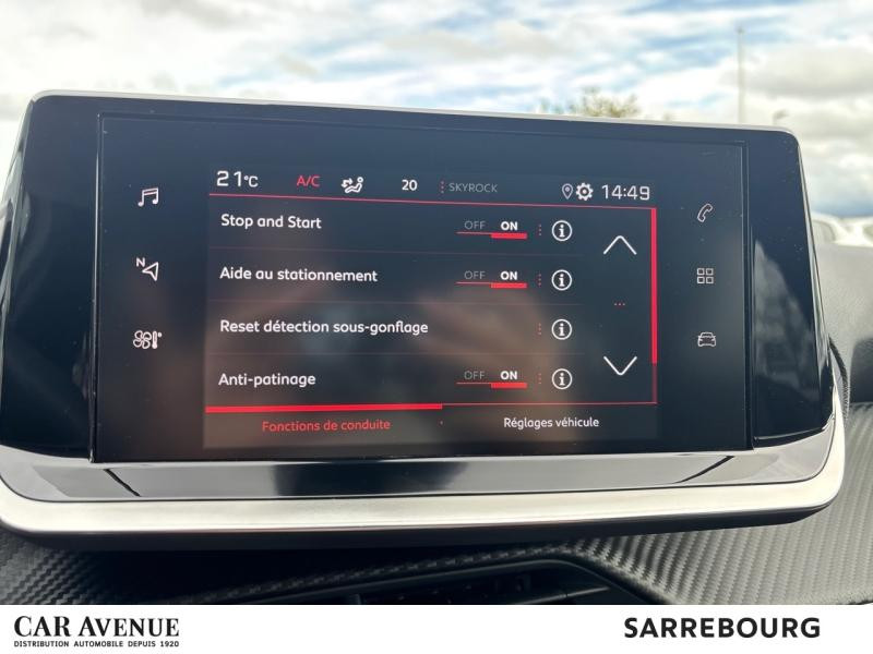 Occasion PEUGEOT 208 1.2 PureTech 100ch S&S Allure EAT8 2023 Blanc Banquise (O) 16590 € à Sarrebourg