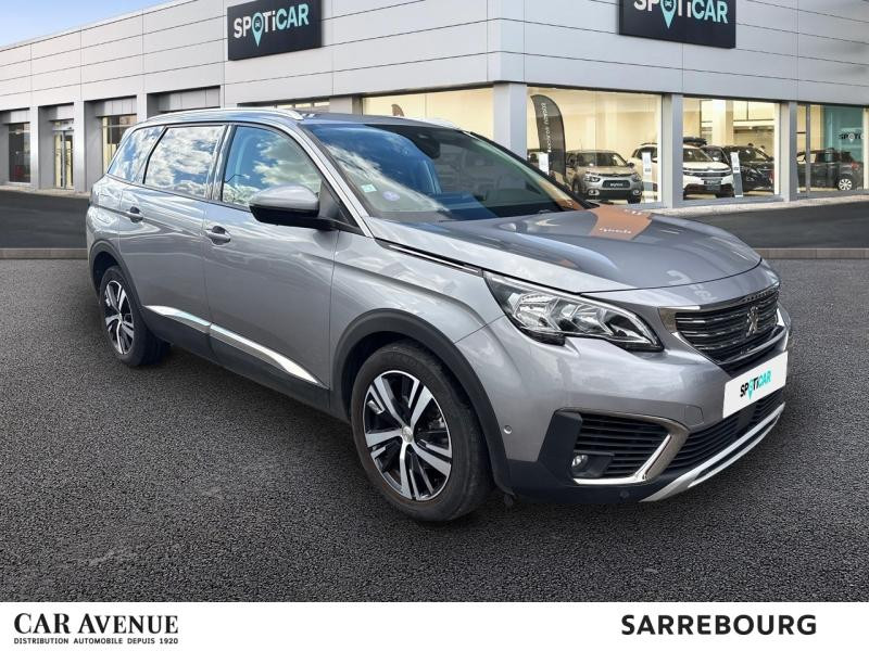 Used PEUGEOT 5008 1.2 PureTech 130ch Allure S&S 2018 Gris Amazonite (M) € 14800 in Sarrebourg