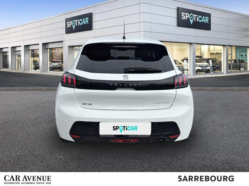 Occasion PEUGEOT 208 1.2 PureTech 100ch S&S Allure EAT8 2023 Blanc Banquise (O) 16590 € à Sarrebourg