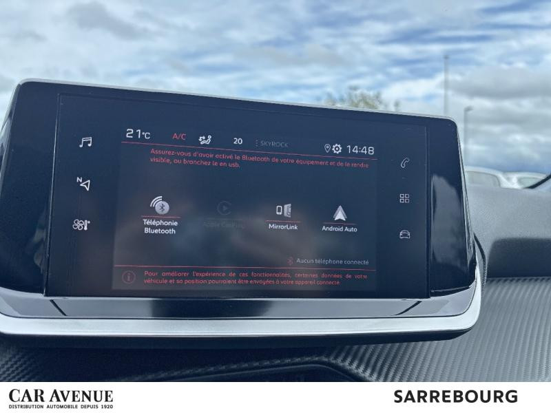 Occasion PEUGEOT 208 1.2 PureTech 100ch S&S Allure EAT8 2023 Blanc Banquise (O) 16590 € à Sarrebourg