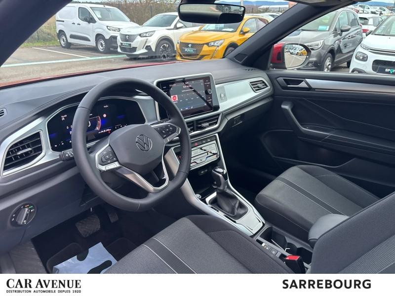 Occasion VOLKSWAGEN T-Roc Cabriolet 1.5 TSI Evo2 150ch Style DSG7 2024 Rouge Roi métallisée, capote noire 32900 € à Sarrebourg