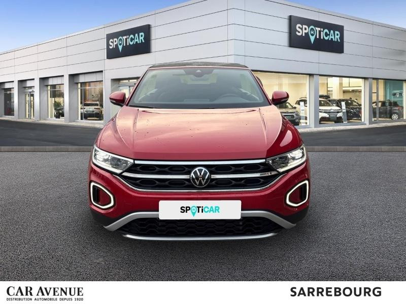 Occasion VOLKSWAGEN T-Roc Cabriolet 1.5 TSI Evo2 150ch Style DSG7 2024 Rouge Roi métallisée, capote noire 32900 € à Sarrebourg