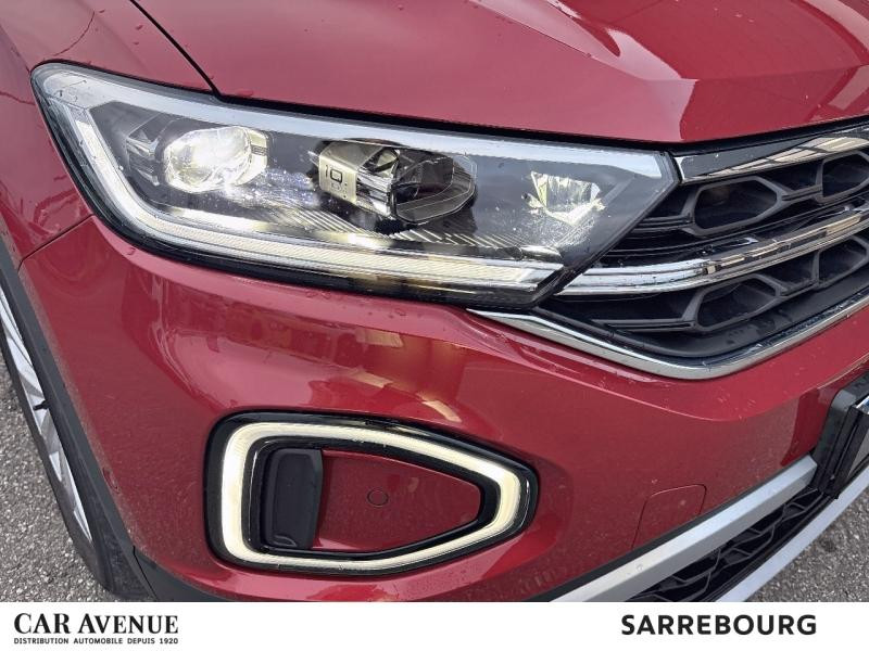 Occasion VOLKSWAGEN T-Roc Cabriolet 1.5 TSI Evo2 150ch Style DSG7 2024 Rouge Roi métallisée, capote noire 32900 € à Sarrebourg