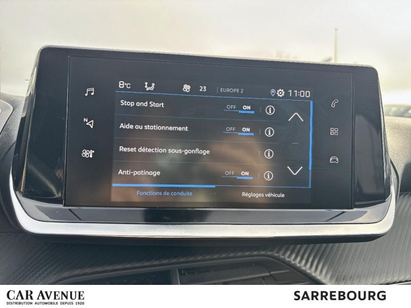 Used PEUGEOT 208 1.2 PureTech 100ch S&S Allure Pack 118g 2021 Gris Platinium (M) € 13890 in Sarrebourg