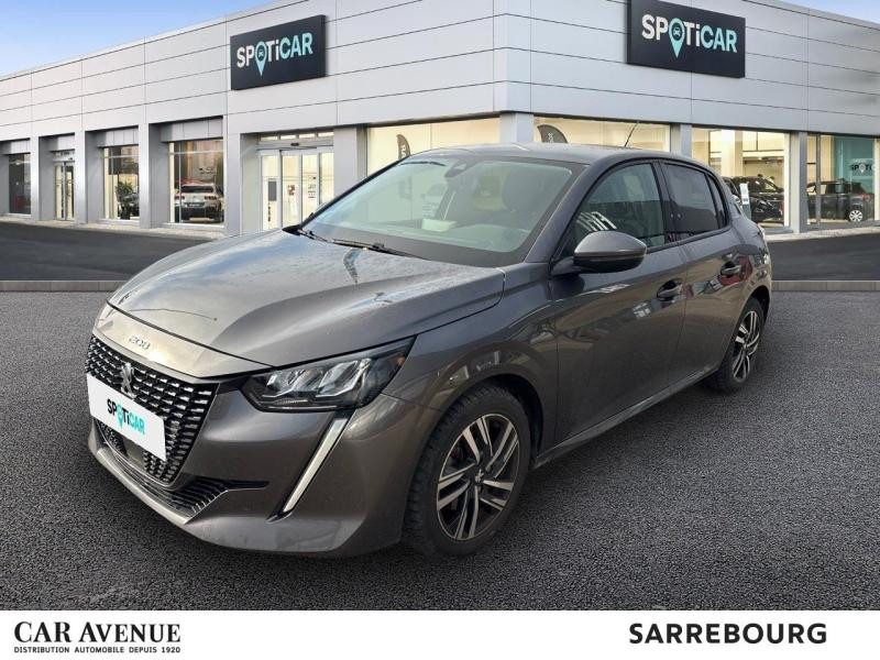 Used PEUGEOT 208 1.2 PureTech 100ch S&S Allure Pack 118g 2021 Gris Platinium (M) € 13890 in Sarrebourg
