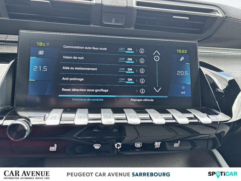 Occasion PEUGEOT 508 HYBRID 225ch GT e-EAT8 2021 Noir Perla Nera (M) 24990 € à Sarrebourg