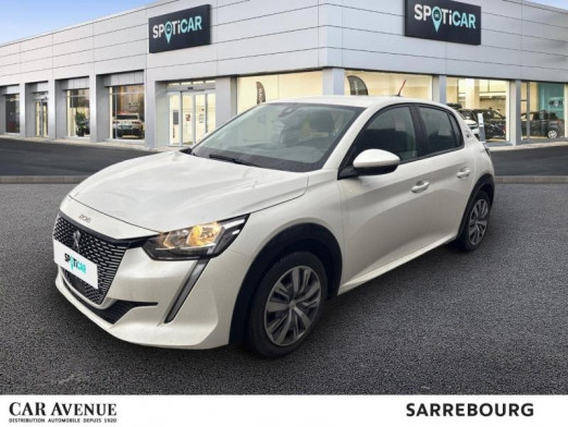 Used PEUGEOT 208 e-208 136ch Active 2020 Blanc nacré € 13,900 in Sarrebourg