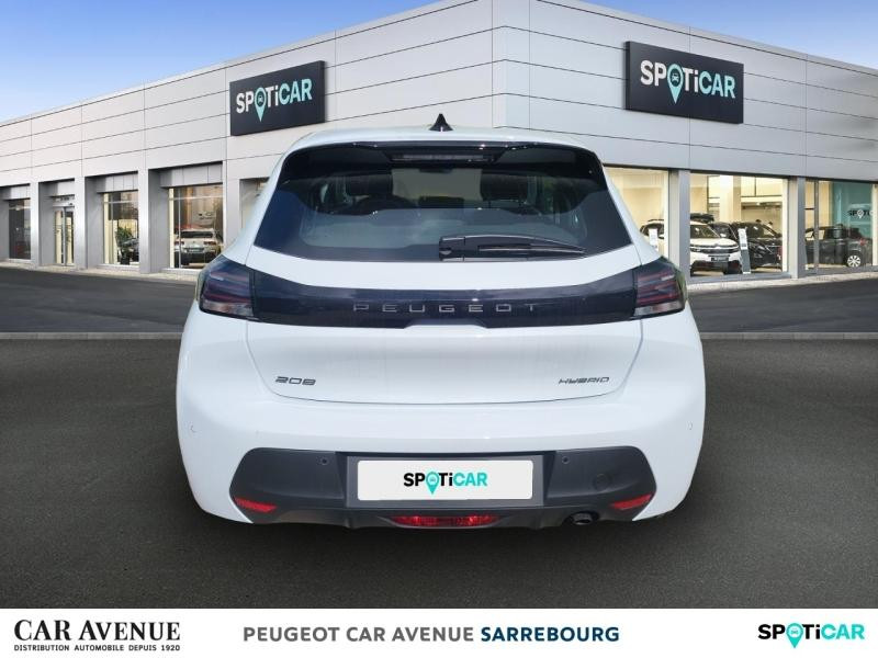 Occasion PEUGEOT 208 1.2 Hybrid 110ch Style e-DCS6 2025 Blanc Okénite (M) 21900 € à Sarrebourg