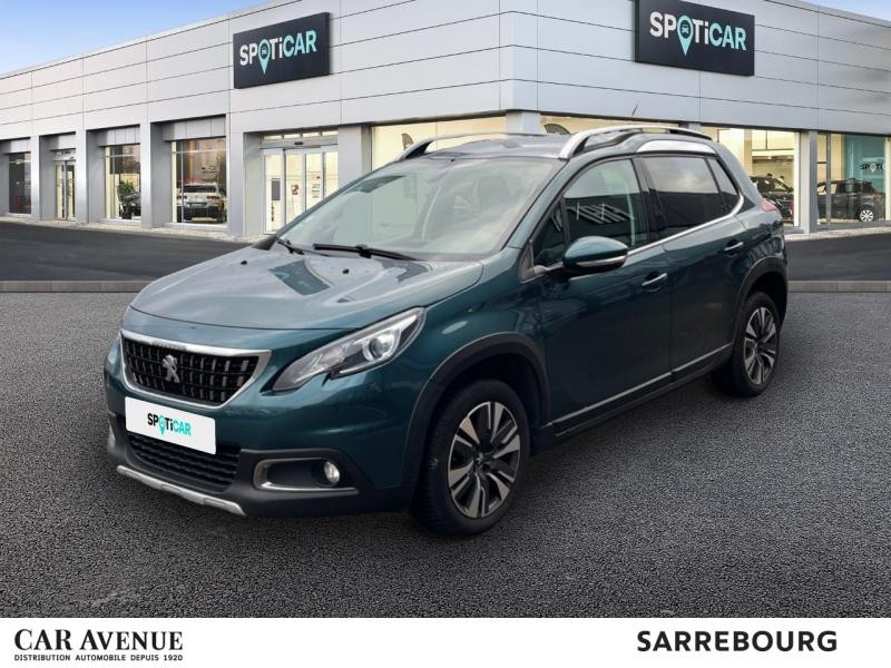 Occasion PEUGEOT 2008 1.6 BlueHDi 100ch Allure Business S&S 2018 Emerald crystal metallise 9290 € à Sarrebourg