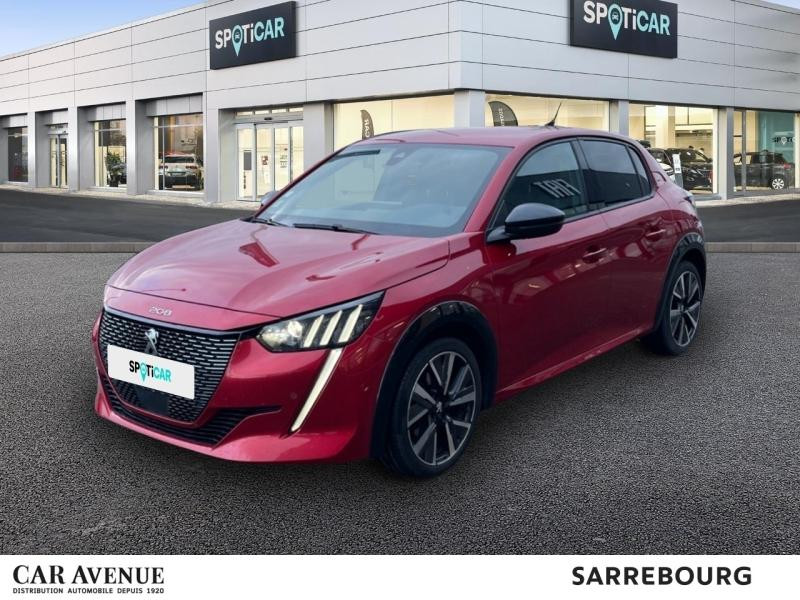 Occasion PEUGEOT 208 1.2 PureTech 100ch S&S GT EAT8 2021 Rouge Elixir (V) 14900 € à Sarrebourg