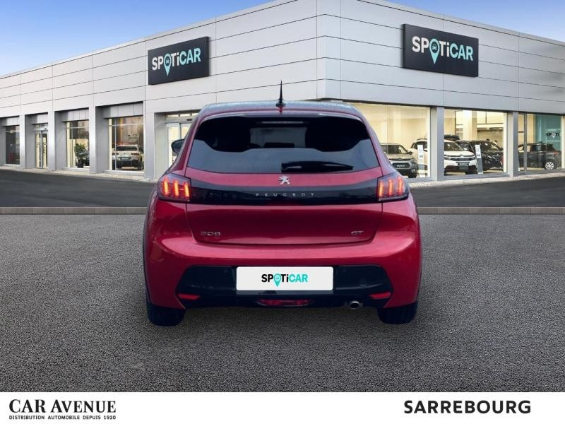Occasion PEUGEOT 208 1.2 PureTech 100ch S&S GT EAT8 2021 Rouge Elixir (V) 14900 € à Sarrebourg