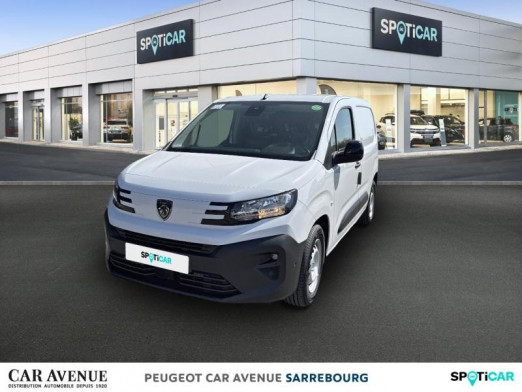 Occasion PEUGEOT Partner M 800kg Electrique 136ch Batterie 54 kWh 2025 Blanc Icy 26 900 € à Sarrebourg