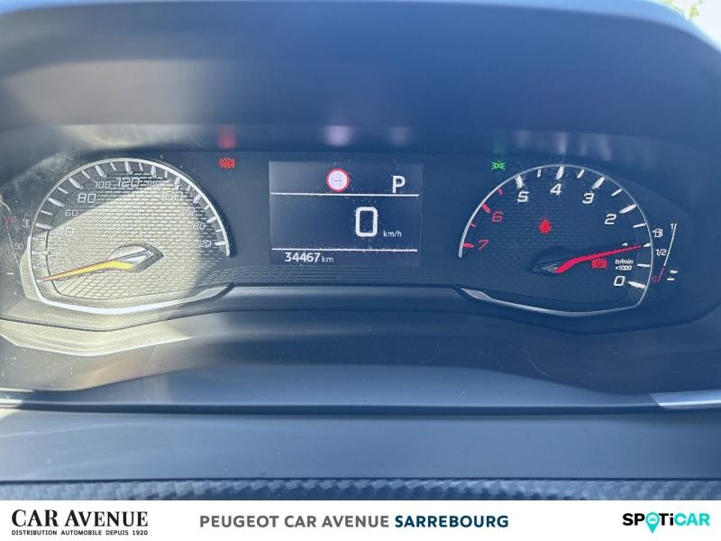 Occasion PEUGEOT 208 1.2 PureTech 100ch S&S Allure EAT8 2021 Jaune 12600 € à Sarrebourg