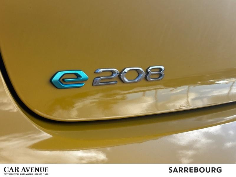Used PEUGEOT 208 e-208 136ch Allure 2021 Jaune € 15900 in Sarrebourg