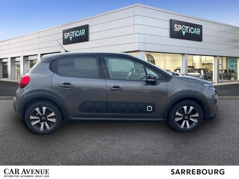 Occasion CITROEN C3 PureTech 110ch Shine S&S E6.d 2019 Gris Platinium 9500 € à Sarrebourg