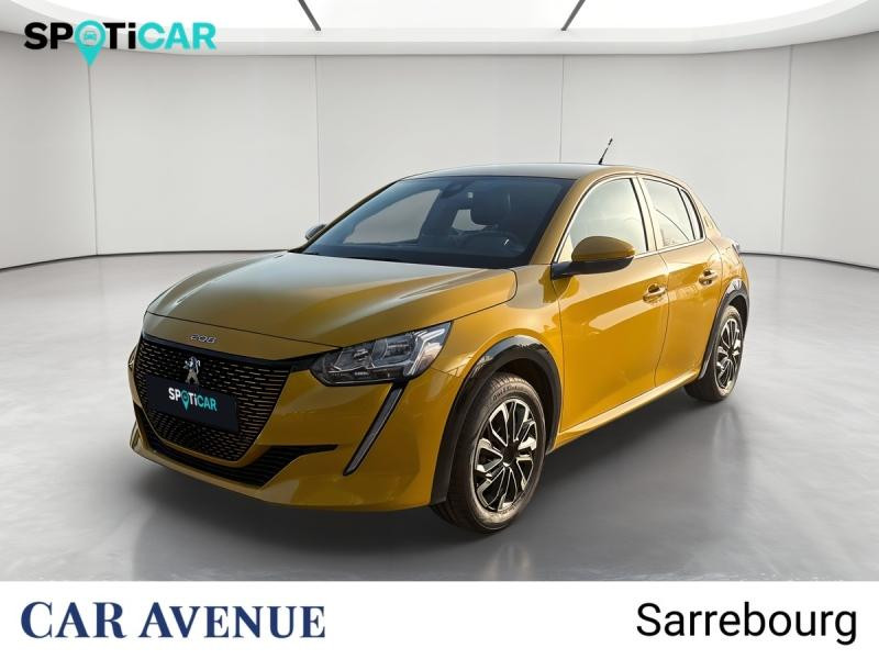 Occasion PEUGEOT 208 e-208 136ch Active 2021 Jaune 13350 € à Sarrebourg