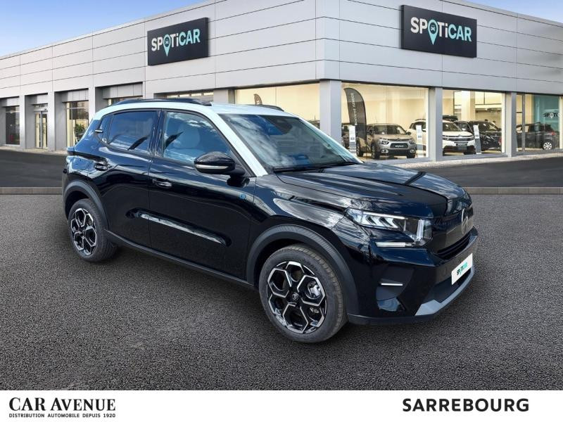 Occasion CITROEN C3 Electrique 113ch MAX 2025 Noir Perla Nera (N) - Blanc Opale 23400 € à Sarrebourg