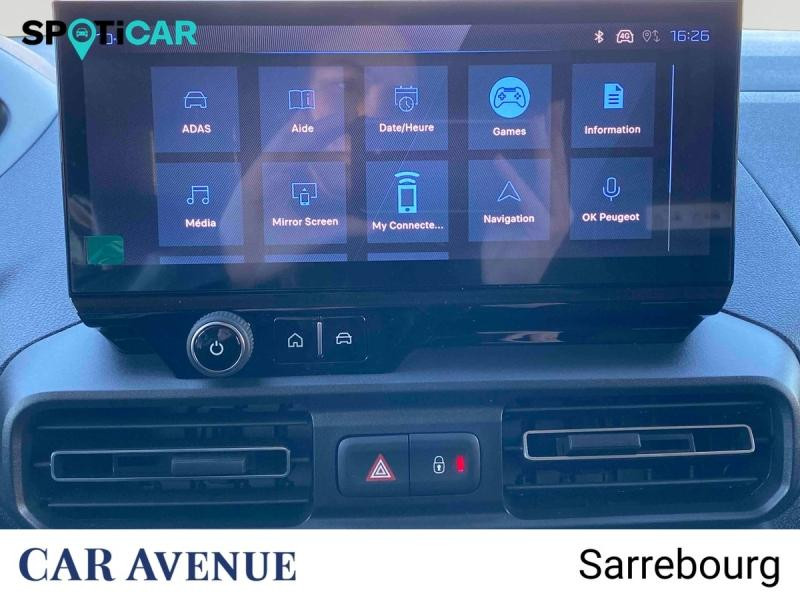 Used PEUGEOT Partner M 650kg BlueHDi 100ch S&S Pack Premium Connect 2026 Blanc Icy € 23500 in Sarrebourg