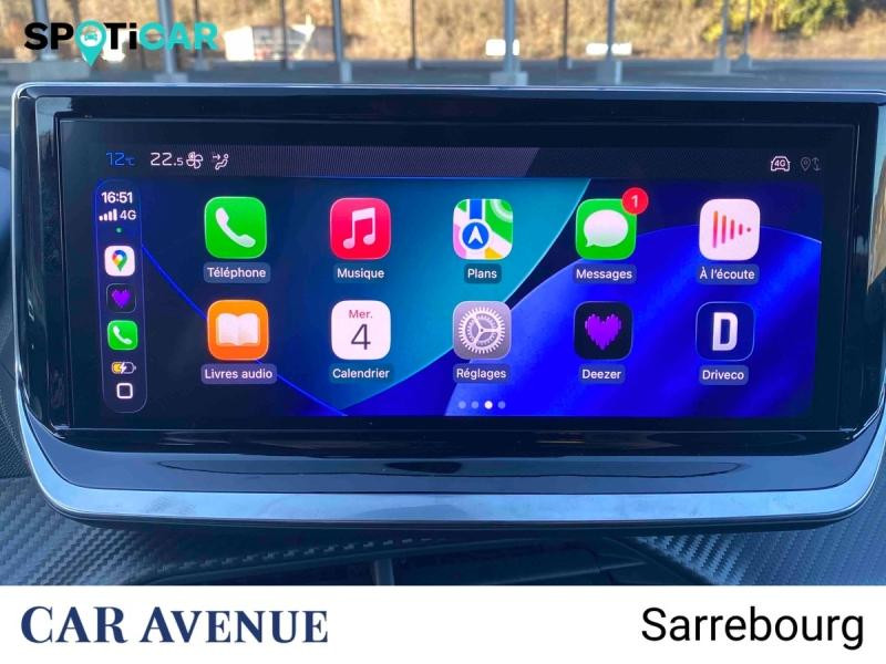 Occasion PEUGEOT 208 1.2 Hybrid 100ch Allure e-DCS6 2026 Gris Selenium (M) 24900 € à Sarrebourg