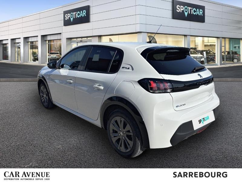 Occasion PEUGEOT 208 e-208 136ch Style 2023 Blanc Banquise (O) 15890 € à Sarrebourg