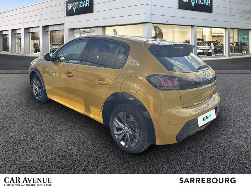 Occasion PEUGEOT 208 e-208 136ch Allure 2021 Jaune 14900 € à Sarrebourg