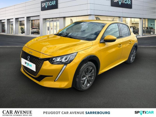 Occasion PEUGEOT 208 e-208 136ch Allure Pack 2021 Jaune 14 300 € à Sarrebourg