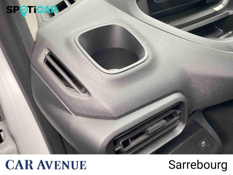 Occasion PEUGEOT Partner M 650kg BlueHDi 100ch S&S 2024 Blanc Icy 21900 € à Sarrebourg