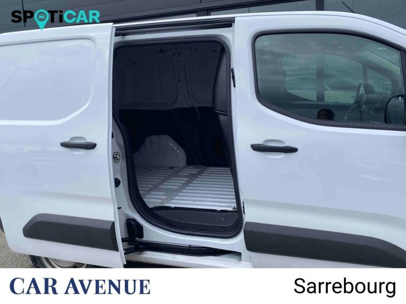 Occasion PEUGEOT Partner M 650kg BlueHDi 100ch S&S 2024 Blanc Icy 21900 € à Sarrebourg