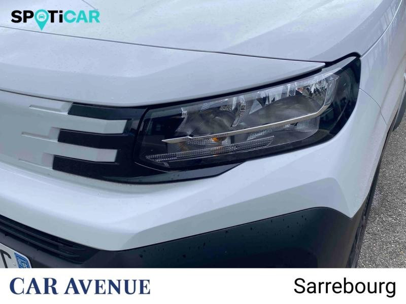 Occasion PEUGEOT Partner M 650kg BlueHDi 100ch S&S 2024 Blanc Icy 21900 € à Sarrebourg