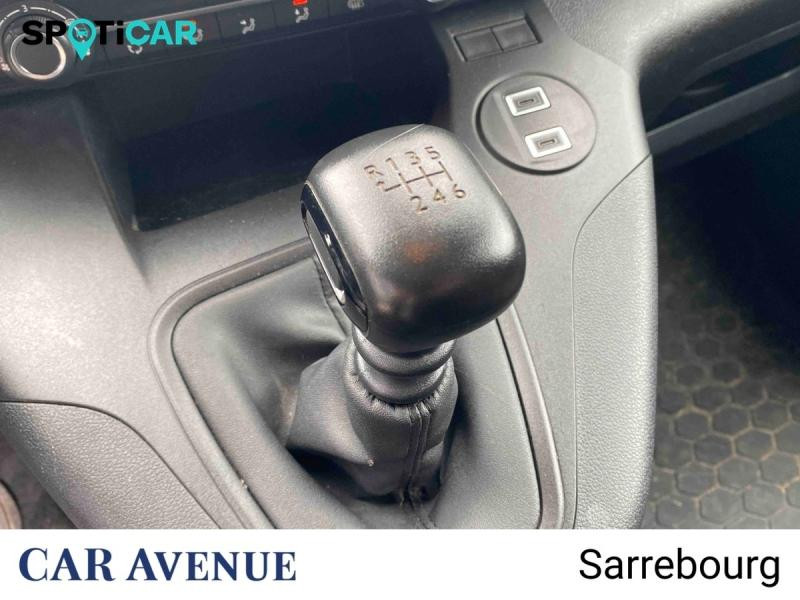 Occasion PEUGEOT Partner M 650kg BlueHDi 100ch S&S 2024 Blanc Icy 21900 € à Sarrebourg