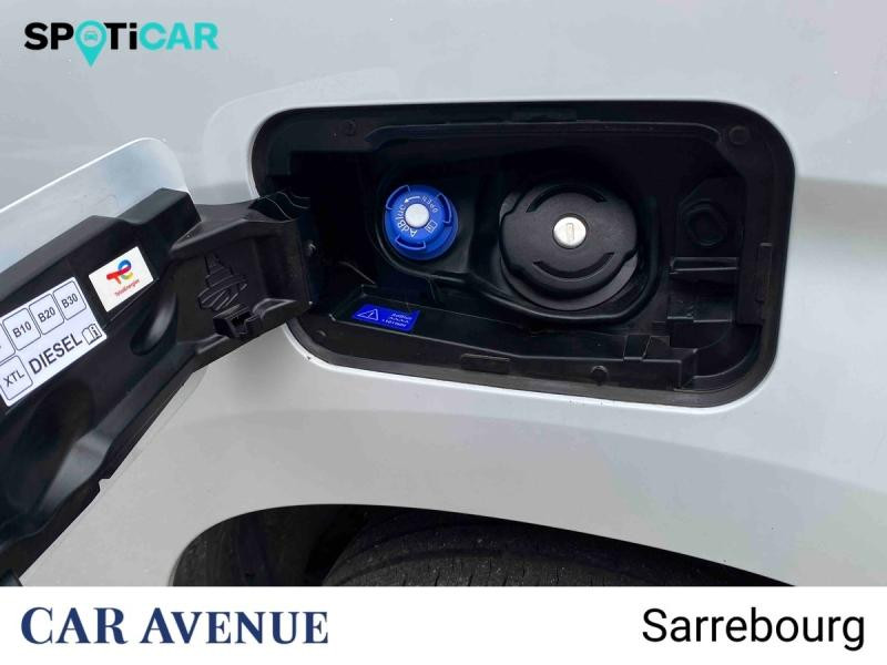 Occasion PEUGEOT Partner M 650kg BlueHDi 100ch S&S 2024 Blanc Icy 21900 € à Sarrebourg