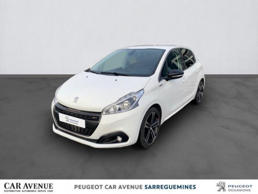 Occasion PEUGEOT 208 1.2 PureTech 110ch E6.c GT Line S&S 5p 2019 Blanc Banquise 14 737 € à Sarreguemines