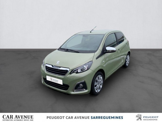 Occasion PEUGEOT 108 VTi 72 Style S&S 5p 2020 Green Fizz 12 456 € à Sarreguemines