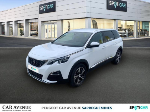 Occasion PEUGEOT 5008 1.5 BlueHDi 130ch E6.c Allure Business S&S EAT8 2020 Blanc Banquise (O) 31 900 € à Sarreguemines