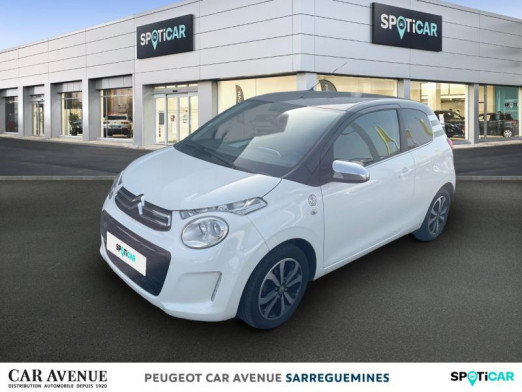 Occasion CITROEN C1 VTi 68 Shine 3p 2015 Blanc Lipizan (O) 7 990 € à Sarreguemines