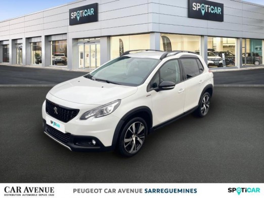 Occasion PEUGEOT 2008 1.6 BlueHDi 120ch GT Line S&S 2018 Blanc nacré 14 989 € à Sarreguemines