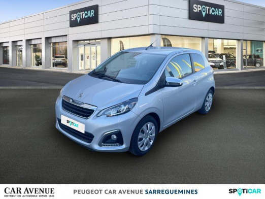 Occasion PEUGEOT 108 VTi 72 Style S&S 4cv 3p 2021 Gris Gallium (M) 12 900 € à Sarreguemines