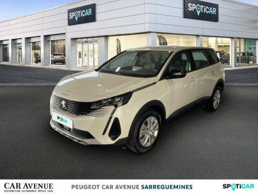 Occasion PEUGEOT 5008 1.5 BlueHDi 130ch S&S Active Pack 2022 Blanc Nacré (N) 35 890 € à Sarreguemines