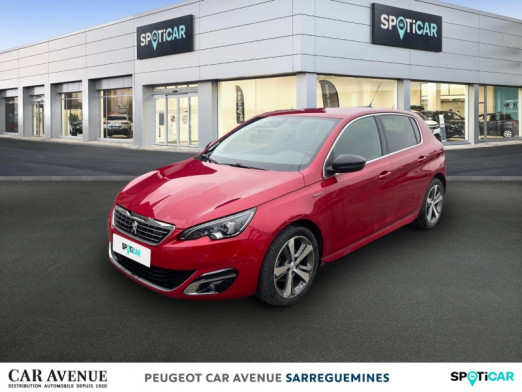 Used PEUGEOT 308 1.2 Puretech 130ch GT Line S&S 5p 2016 Rouge Ultimate € 12,900 in Sarreguemines