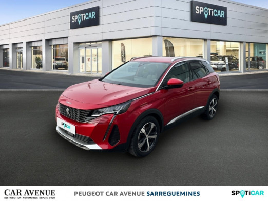 Used PEUGEOT 3008 1.2 PureTech 130ch S&S Allure Pack EAT8 2021 Rouge Ultimate (V) € 27,400 in Sarreguemines
