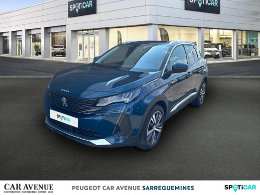 Occasion PEUGEOT 3008 1.2 PureTech 130ch S&S Allure Pack 2020 Bleu Célèbes (M) 18 200 € à Sarreguemines