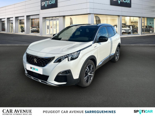 Occasion PEUGEOT 3008 1.2 PureTech 130ch E6.c GT Line S&S 2019 Blanc Nacré (S) 21 400 € à Sarreguemines