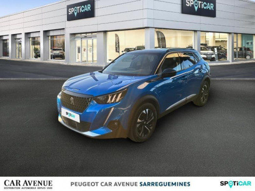 Occasion PEUGEOT 2008 1.2 PureTech 130ch S&S GT Line EAT8 7cv 2020 Bleu Vertigo (S) 18 900 € à Sarreguemines