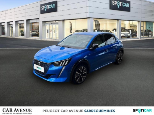 Occasion PEUGEOT 208 e-208 136ch GT 2020 Bleu Vertigo (V) 15 600 € à Sarreguemines