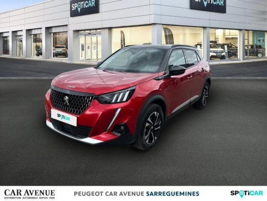 Occasion PEUGEOT 2008 1.2 PureTech 130ch S&S GT Line EAT8 7cv 2020 Rouge Elixir (S) 17 400 € à Sarreguemines