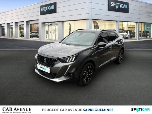 Occasion PEUGEOT 2008 1.2 PureTech 130ch S&S GT Line 7cv 2020 Gris Platinium (M) 17 690 € à Sarreguemines