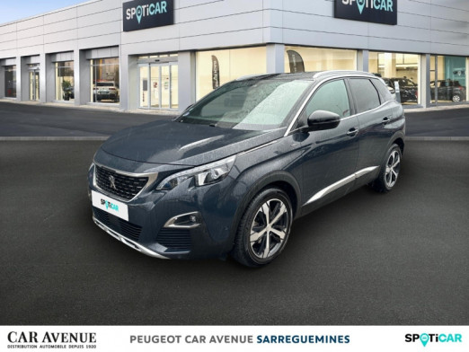 Occasion PEUGEOT 3008 1.2 PureTech 130ch GT Line S&S 2018 Gris Hurricane (O) 14 200 € à Sarreguemines