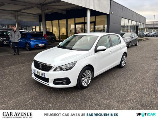 Occasion PEUGEOT 308 Affaire 1.5 BlueHDi 130ch S&S Premium Pack 7cv 2020 Blanc Banquise 9 900 € à Sarreguemines