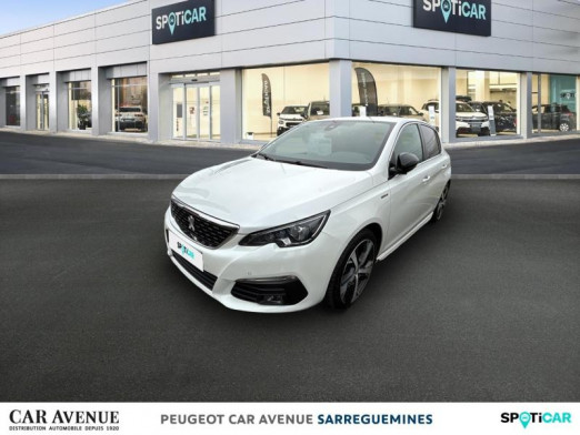 Used PEUGEOT 308 1.2 PureTech 130ch E6.3 S&S GT Line 2019 Blanc Nacré € 10,990 in Sarreguemines